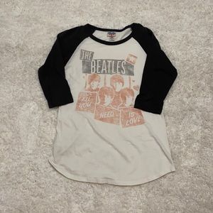 Beatles 3/4 sleeve tee
